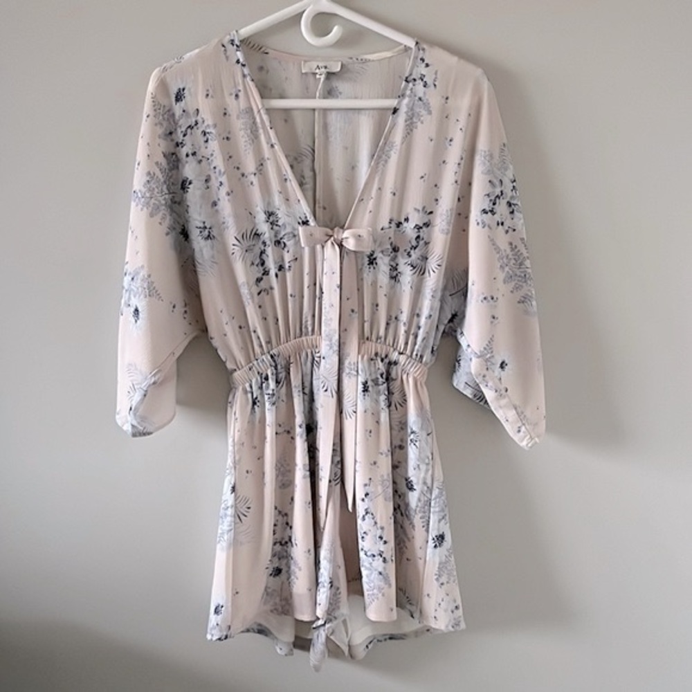 Flower Detail Romper